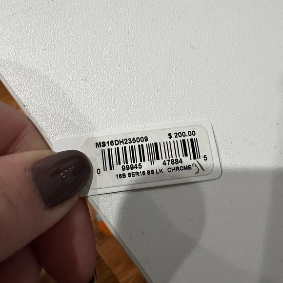 NWT Michele Sport Sail SS 16mm Watch Bracelet - Picture 6 of 6